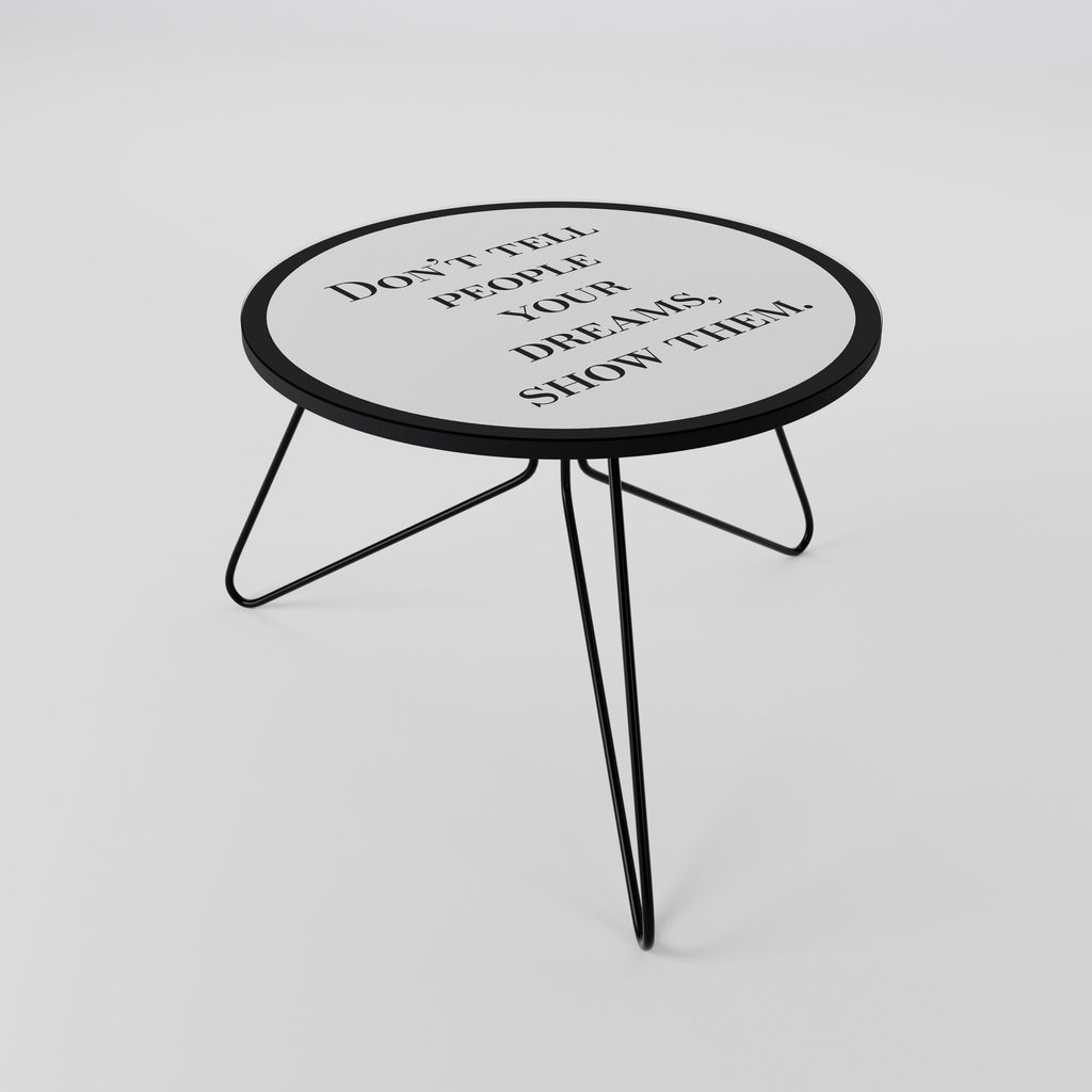 DREAMS IN ACTION Mesa de centro