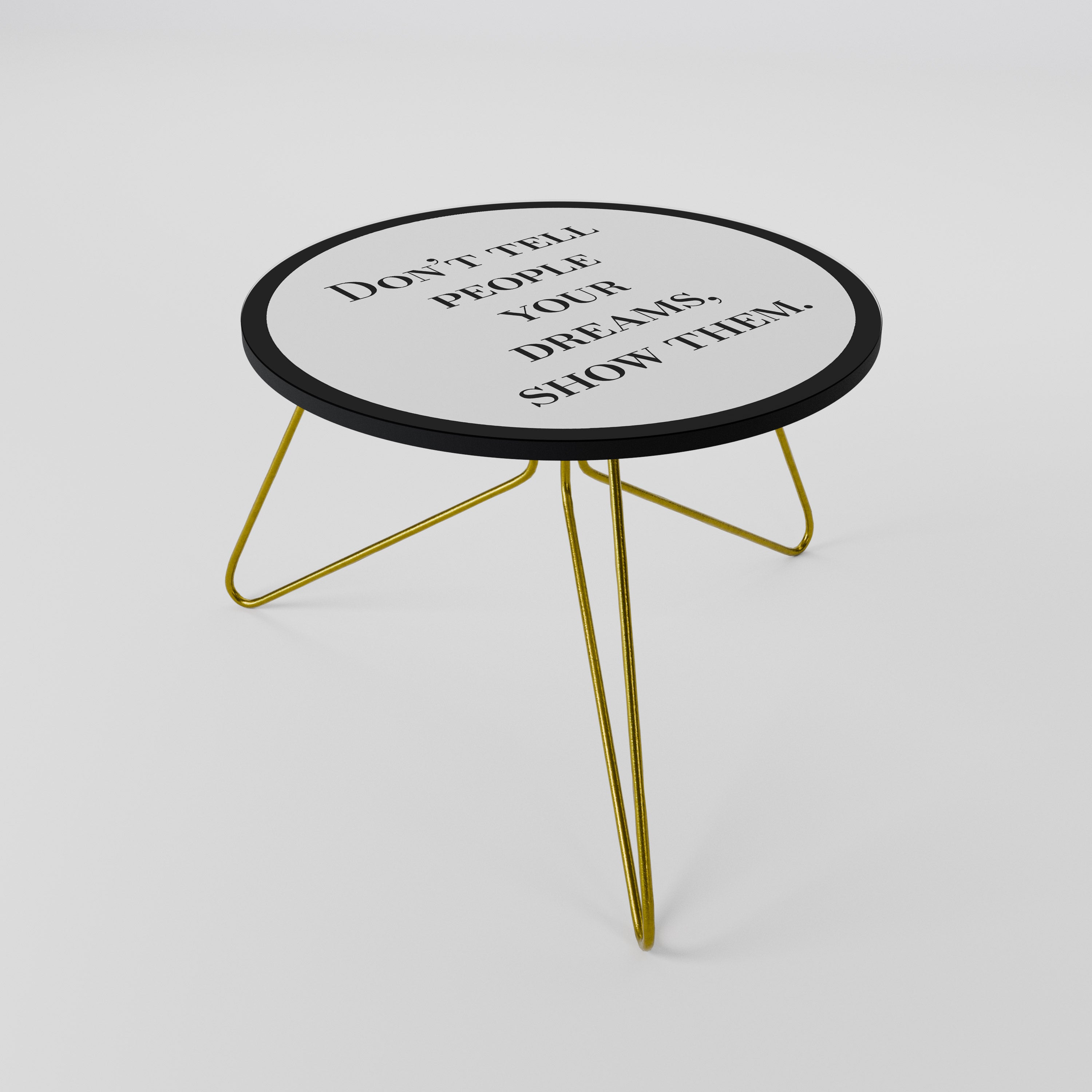 DREAMS IN ACTION Mesa de centro