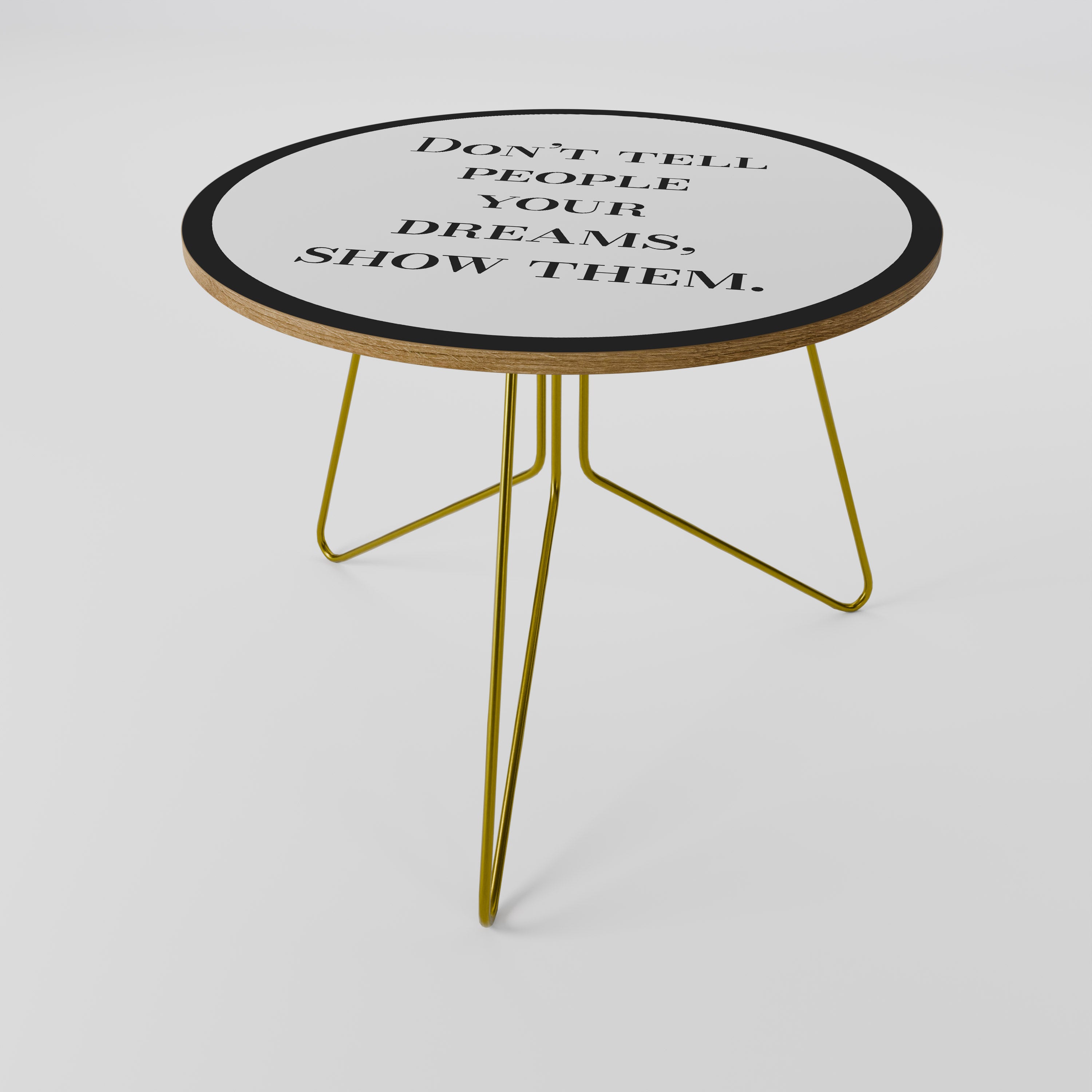 SUEÑOS EN ACCIÓN Mesa de centro 69