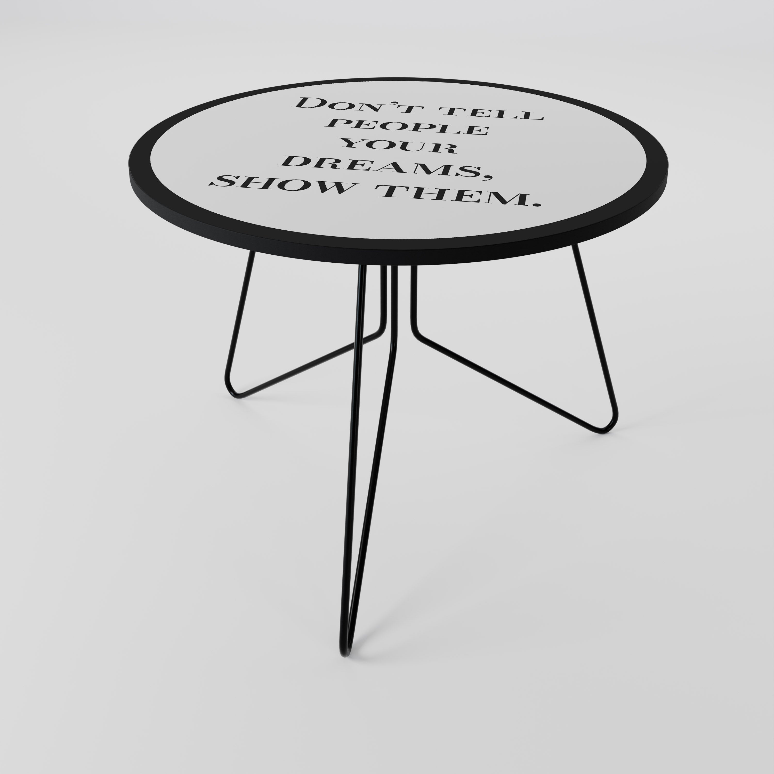 SUEÑOS EN ACCIÓN Mesa de centro 69