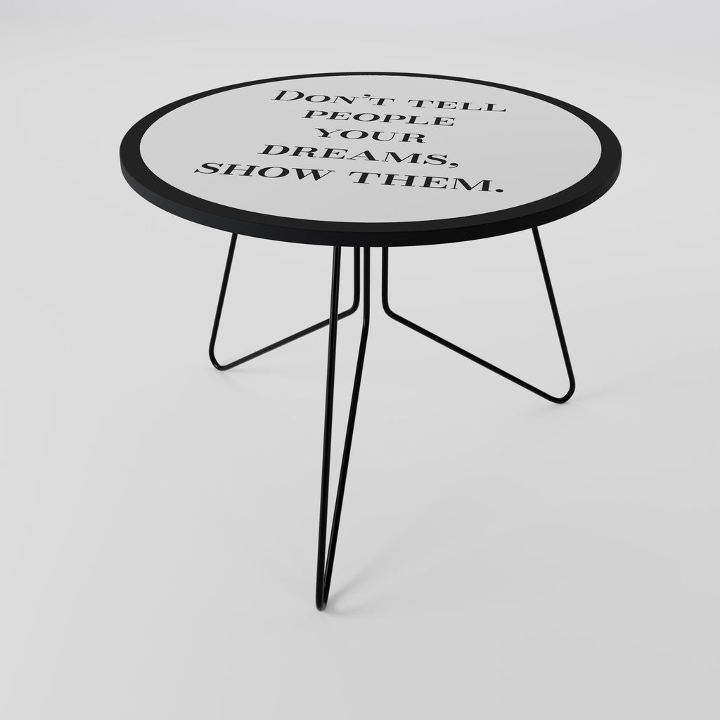 DREAMS IN ACTION Mesa de centro