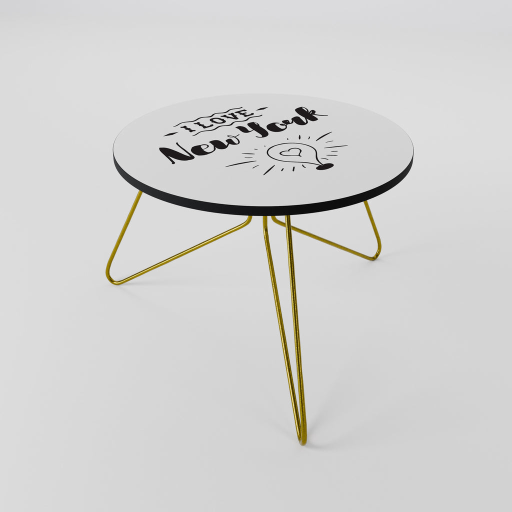 I LOVE NEW YORK Mesa de centro