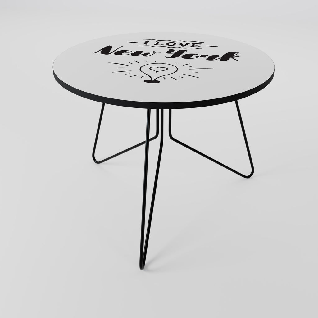 I LOVE NEW YORK Mesa de centro