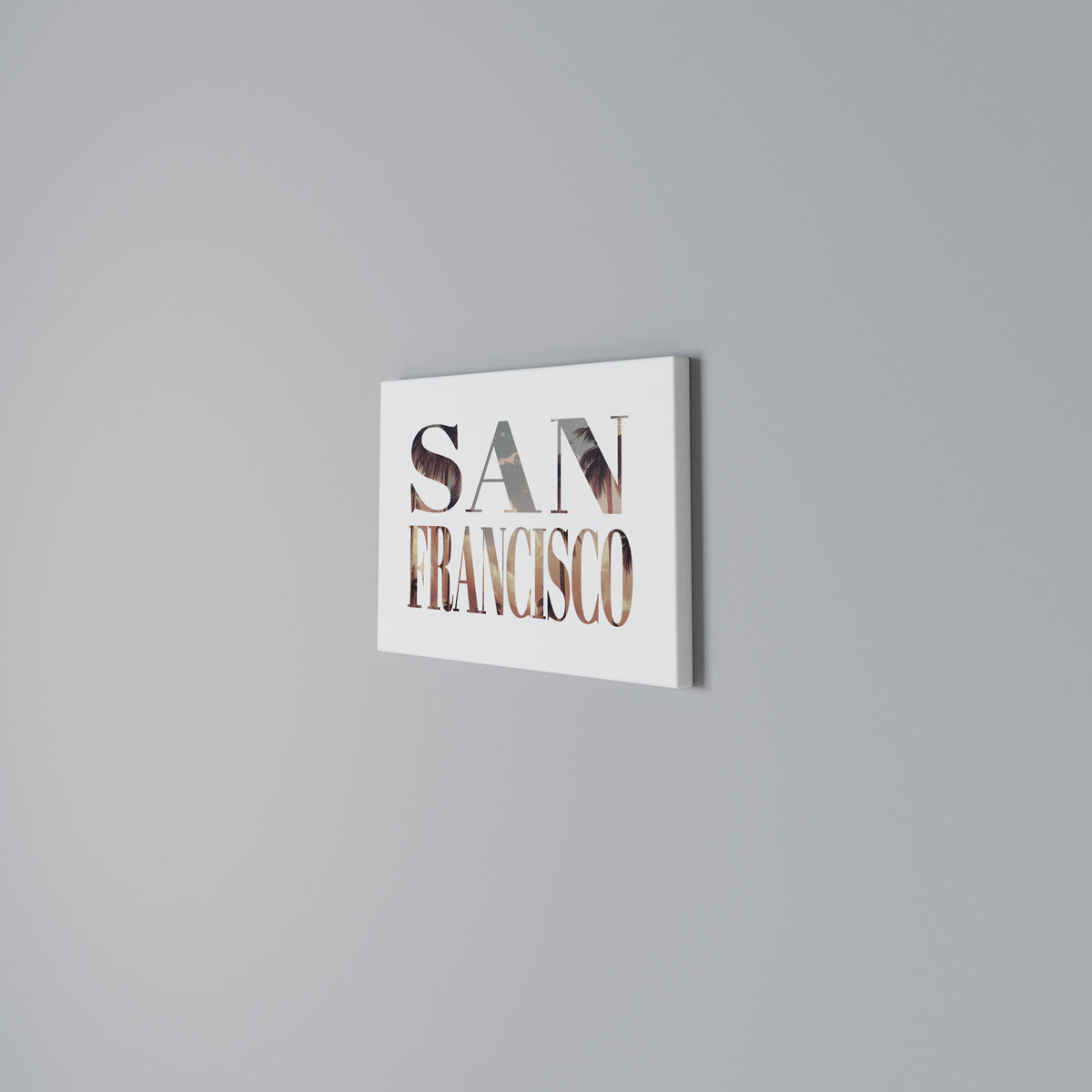 SAN FRANCISCO Cuadro en lienzo horizontal