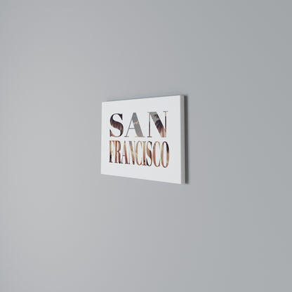 SAN FRANCISCO Cuadro en lienzo horizontal