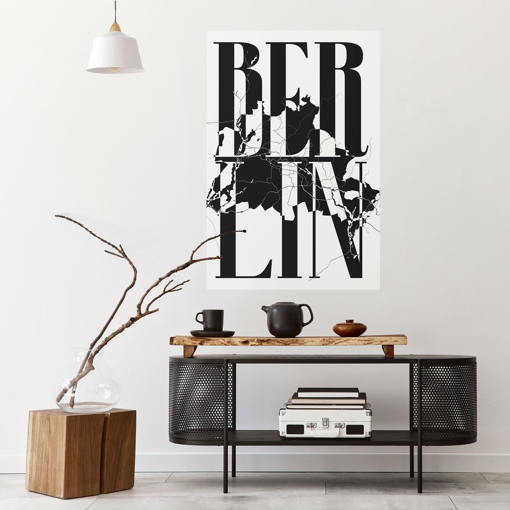 Póster vertical autoadhesivo "HORIZONTES AUDACES DE BERLÍN"