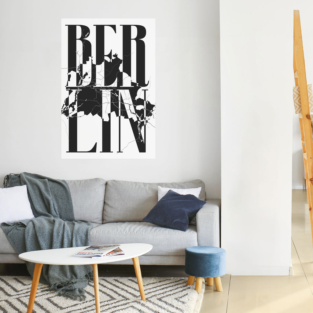 Póster vertical autoadhesivo "HORIZONTES AUDACES DE BERLÍN"