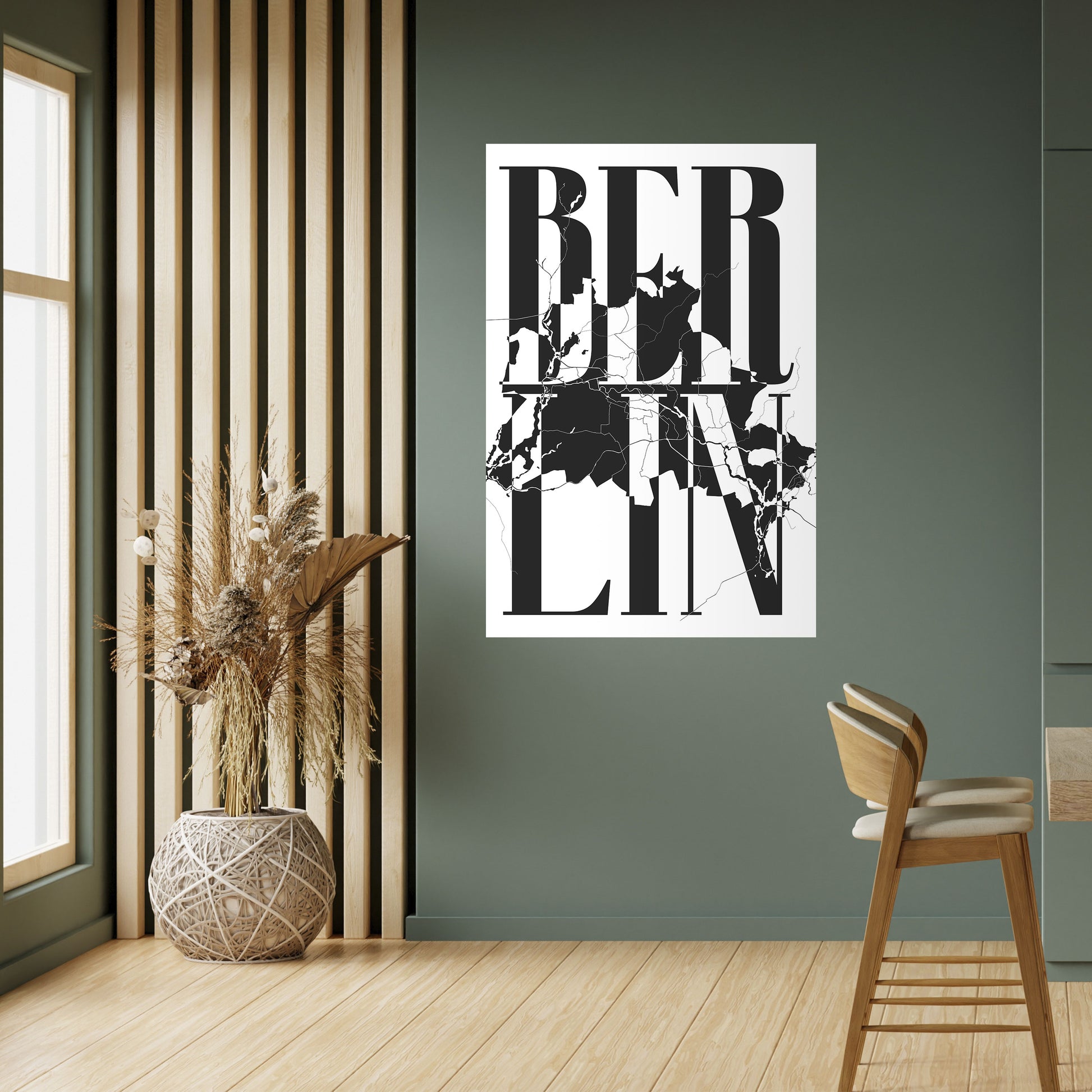 Póster vertical autoadhesivo "HORIZONTES AUDACES DE BERLÍN"