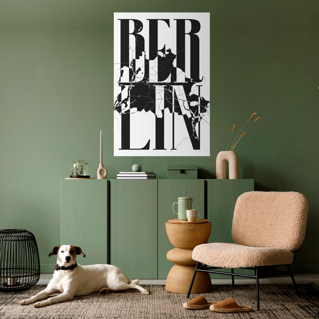 Póster vertical autoadhesivo "HORIZONTES AUDACES DE BERLÍN"