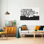 BUILDING OUR LEGACY Póster Horizontal Adhesivo