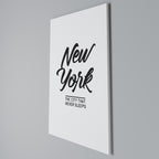 AWAKE IN NYC Cuadro en lienzo vertical