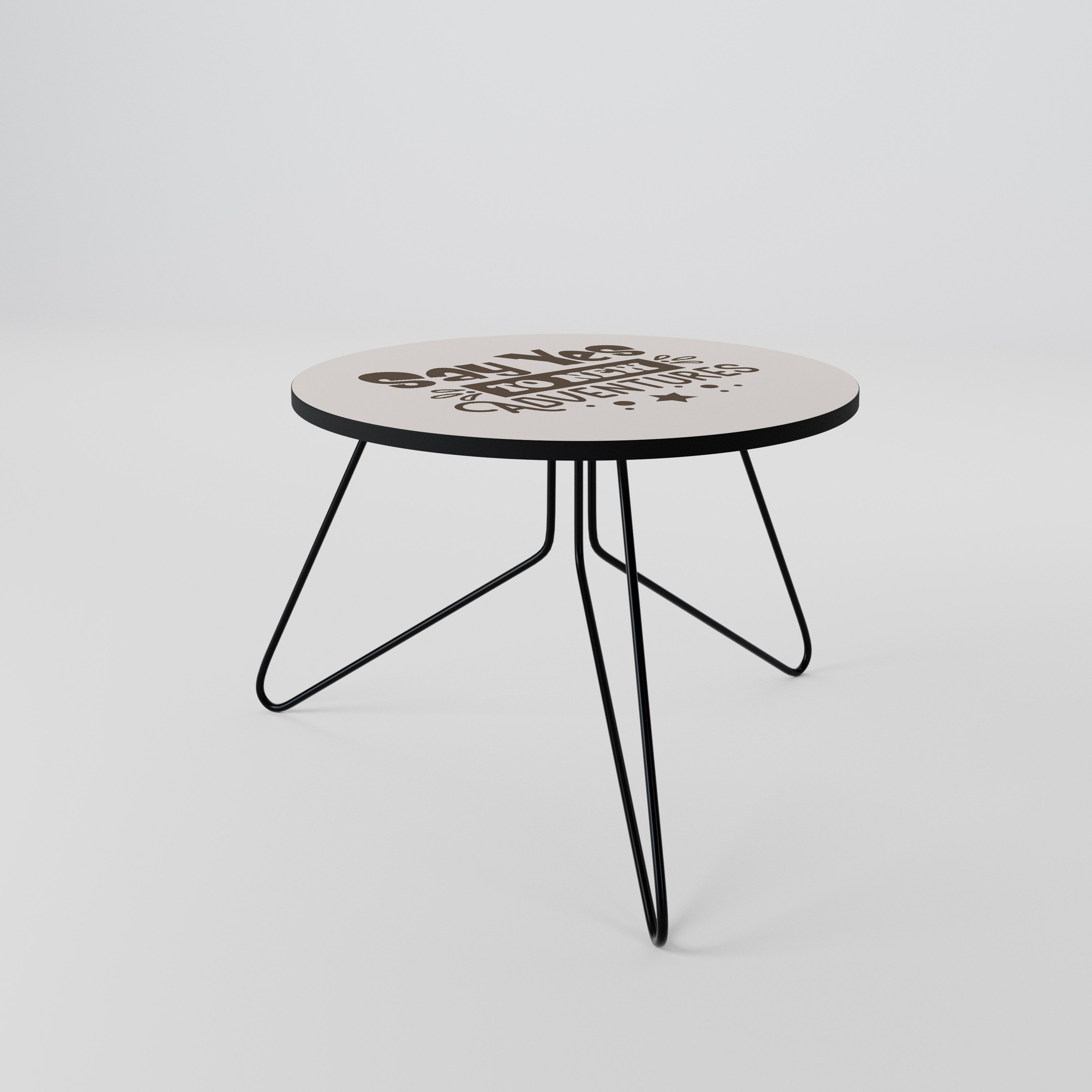 ADVENTURE AWAITS YOU Mesa de centro