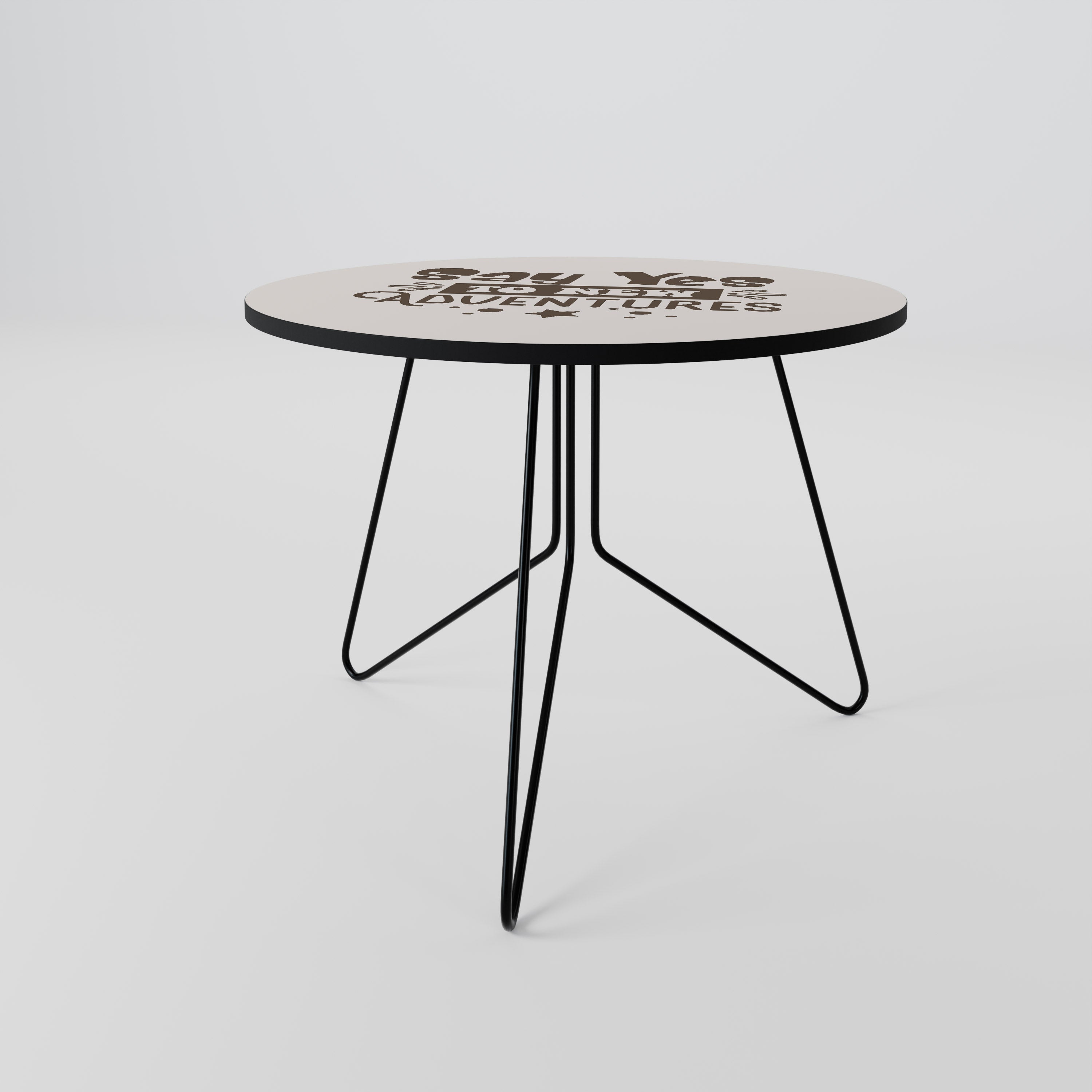 ADVENTURE AWAITS YOU Mesa de centro