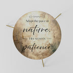 HARMONY WITH NATURE Mesa de Centro Ø60