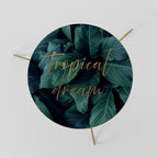 TROPICAL BLISS Mesa de Centro Ø60