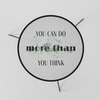 BELIEVE AND ACHIEVE Coffee Table 60