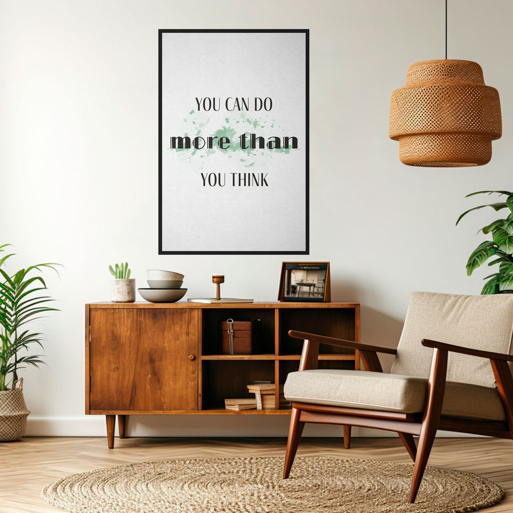 Póster vertical autoadhesivo CREE Y LOGRA