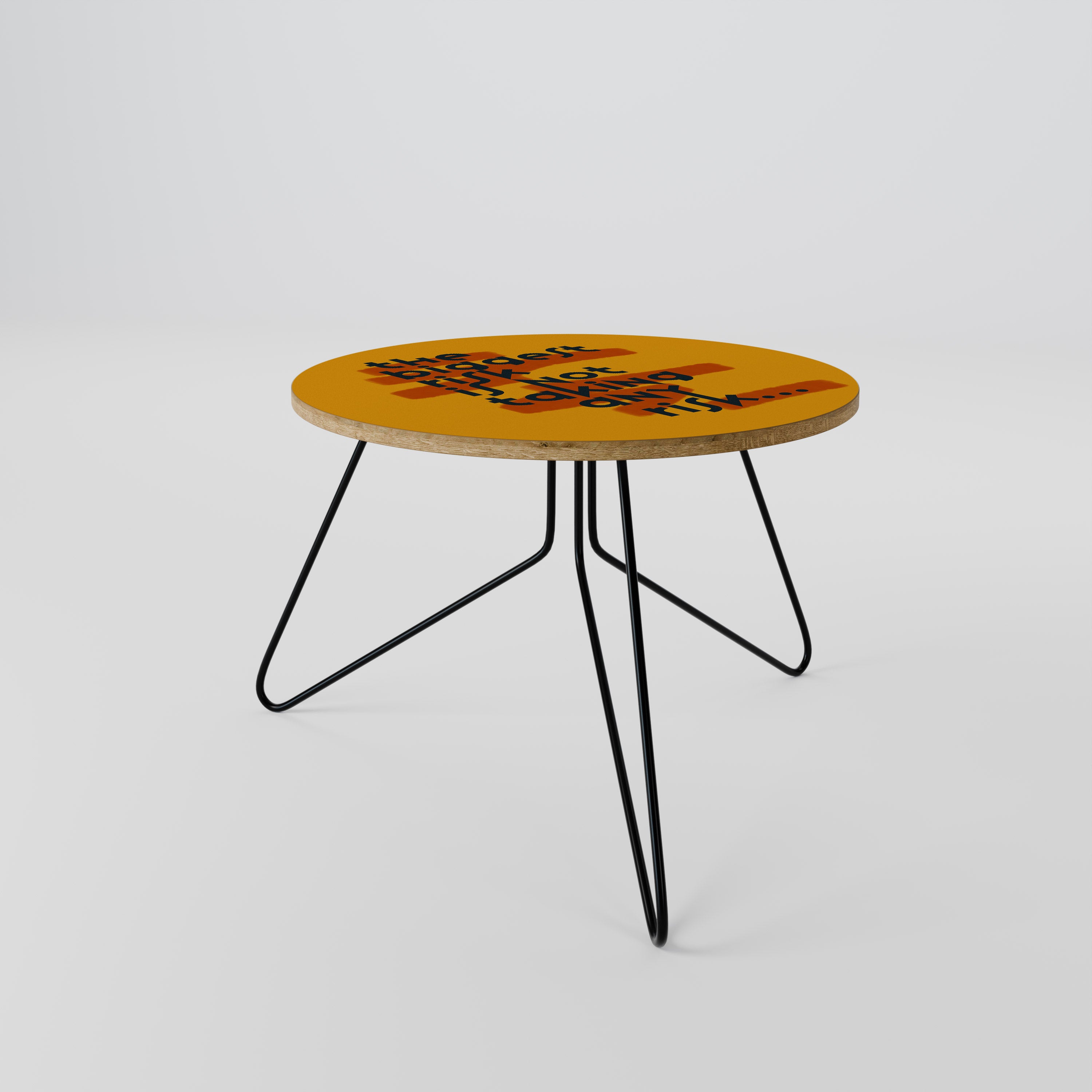 THE BIGGEST RISK Coffee Table 60