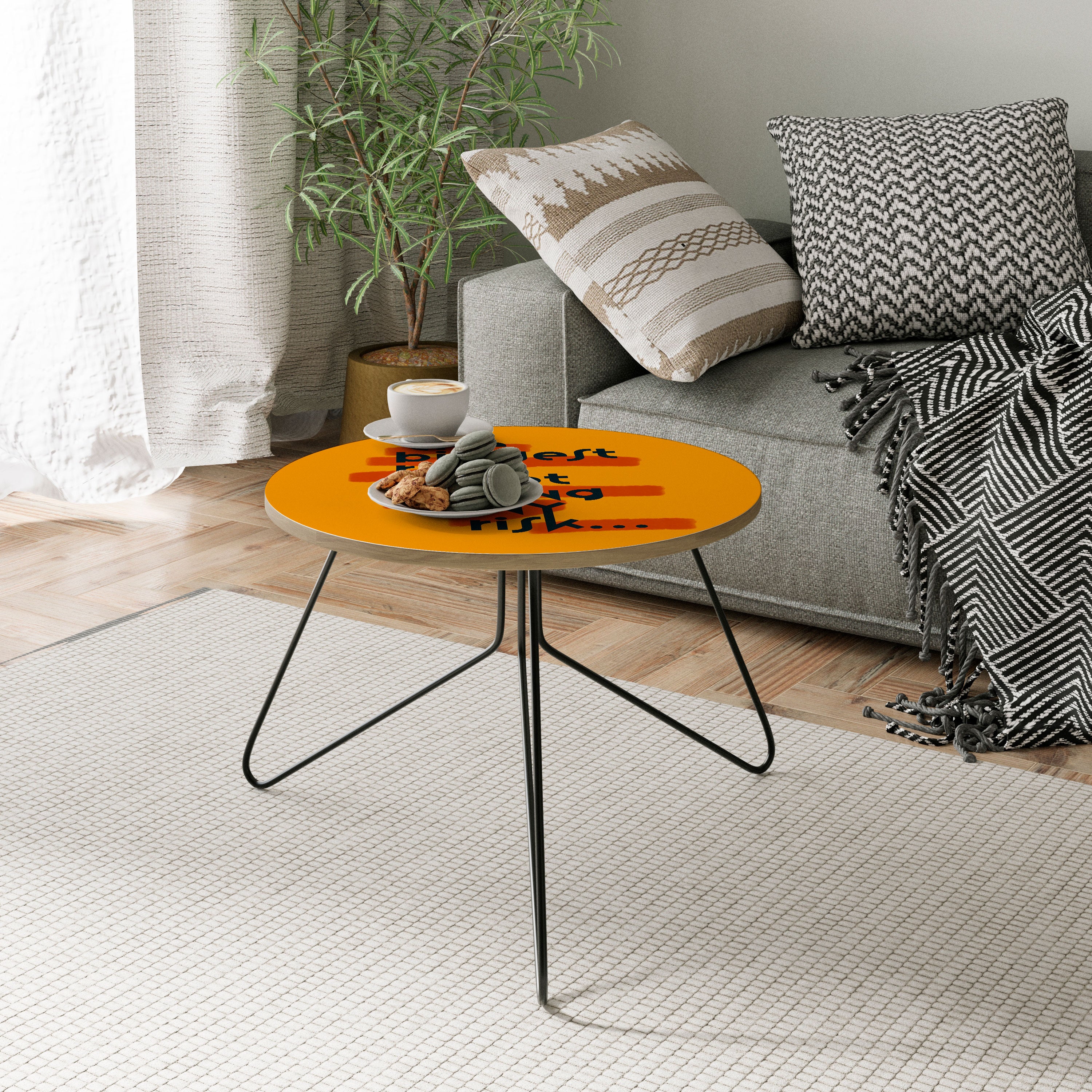 THE BIGGEST RISK Coffee Table 60
