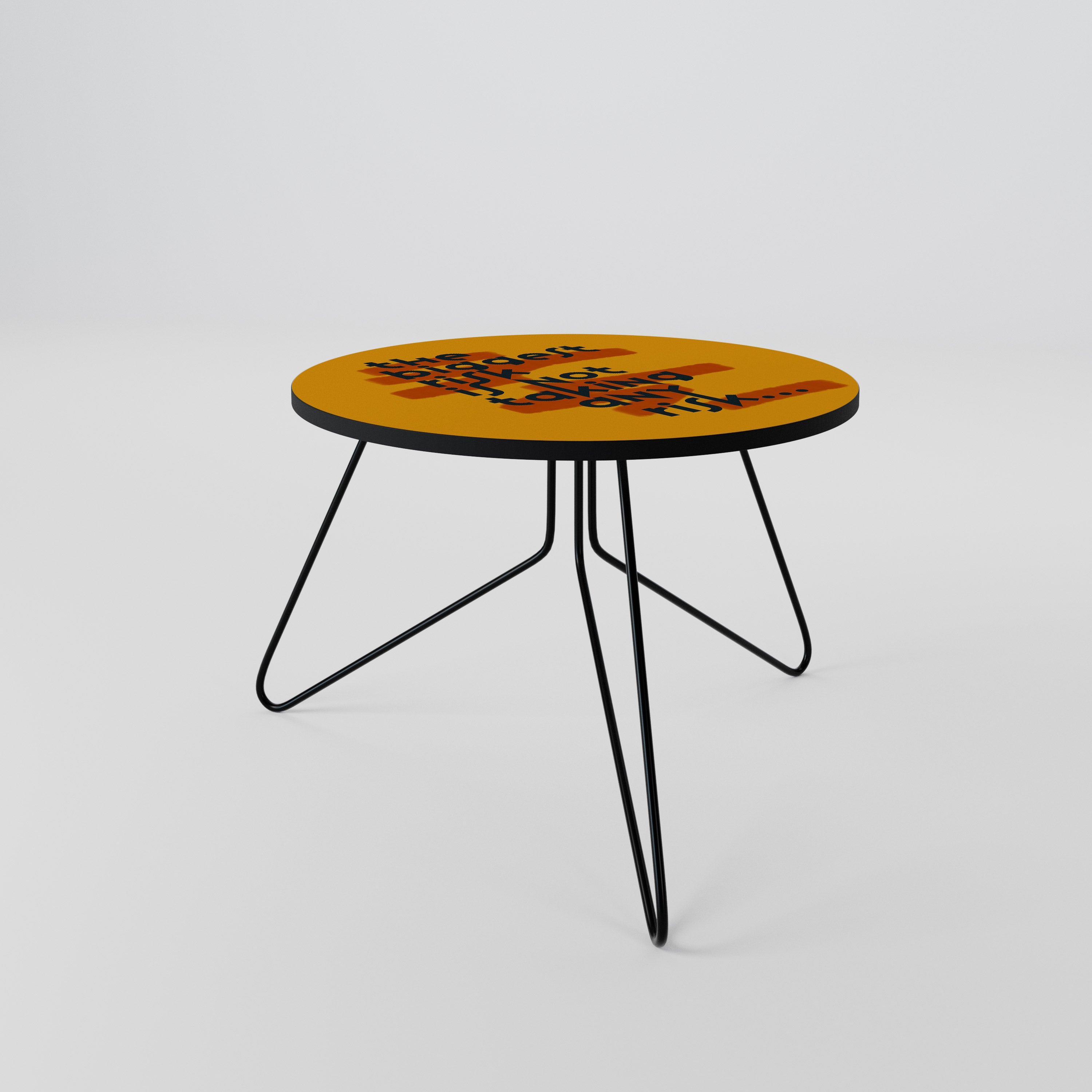 THE BIGGEST RISK Mesa de centro