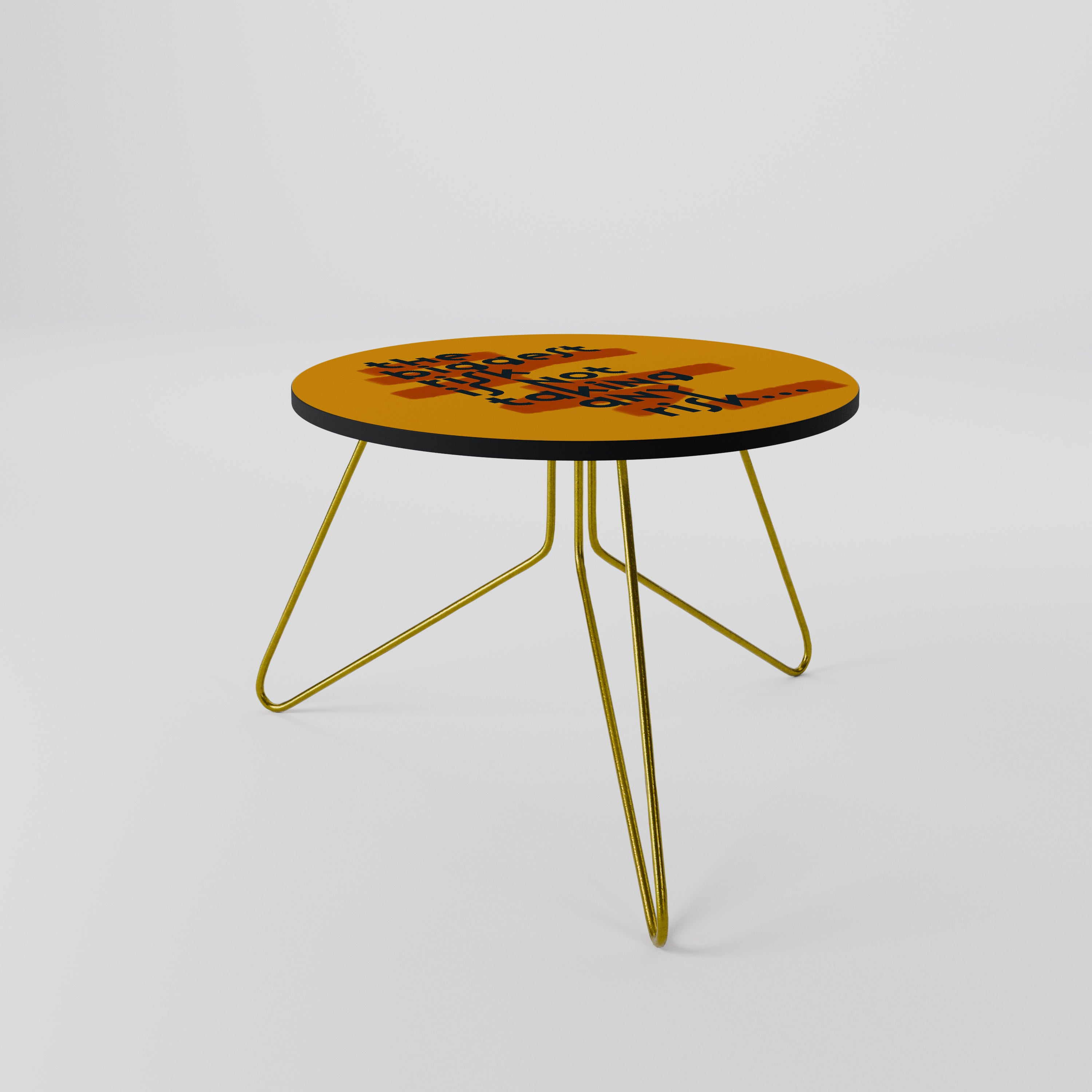 THE BIGGEST RISK Coffee Table 60