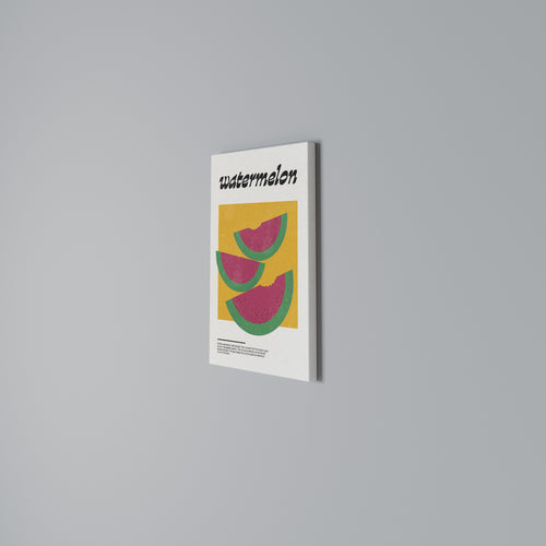 WATERMELON WHIMSY Cuadro en lienzo vertical
