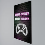 RESPAWN YOUR ADVENTURE Cuadro en lienzo vertical