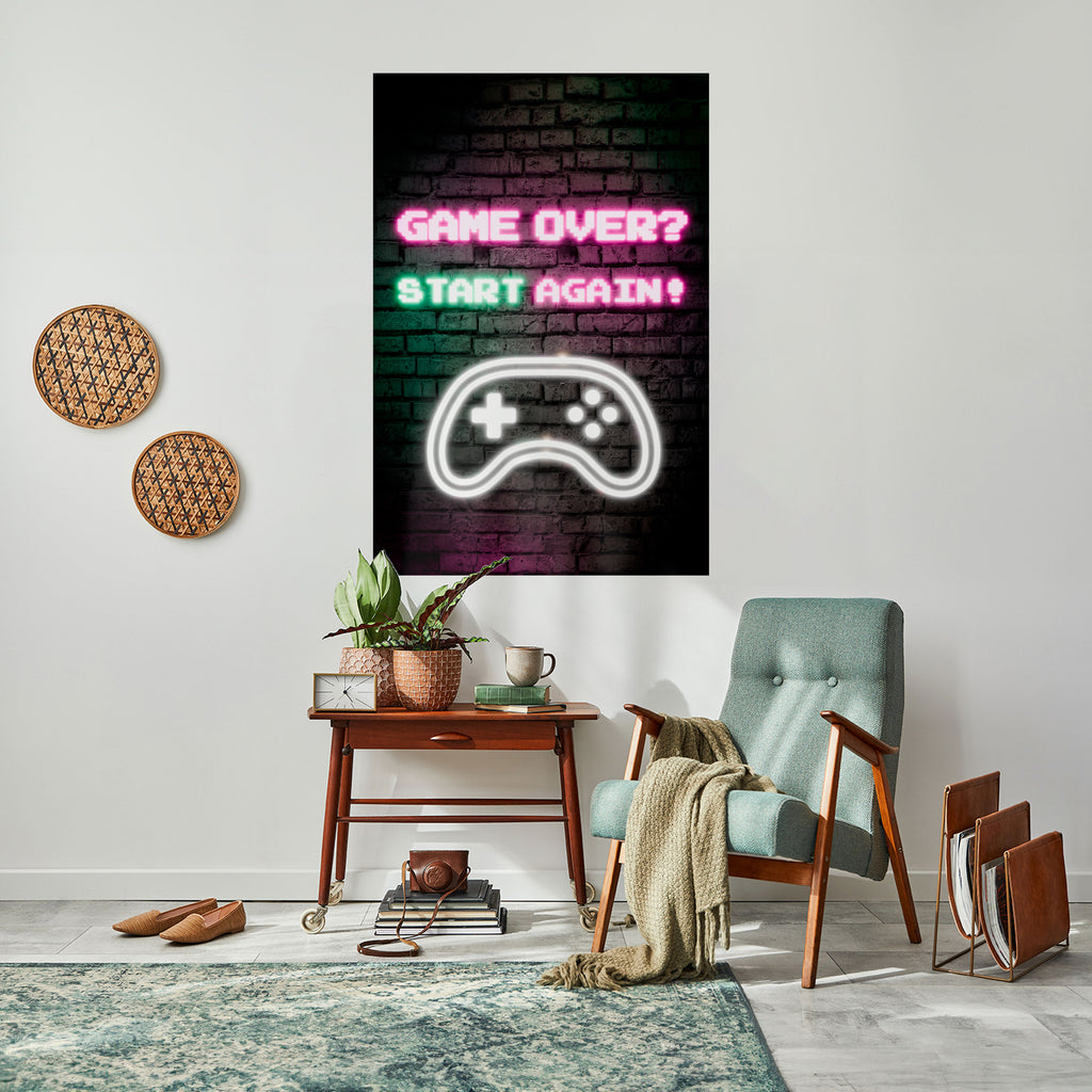RESPAWN YOUR ADVENTURE Peel and Stick Vertical Poster