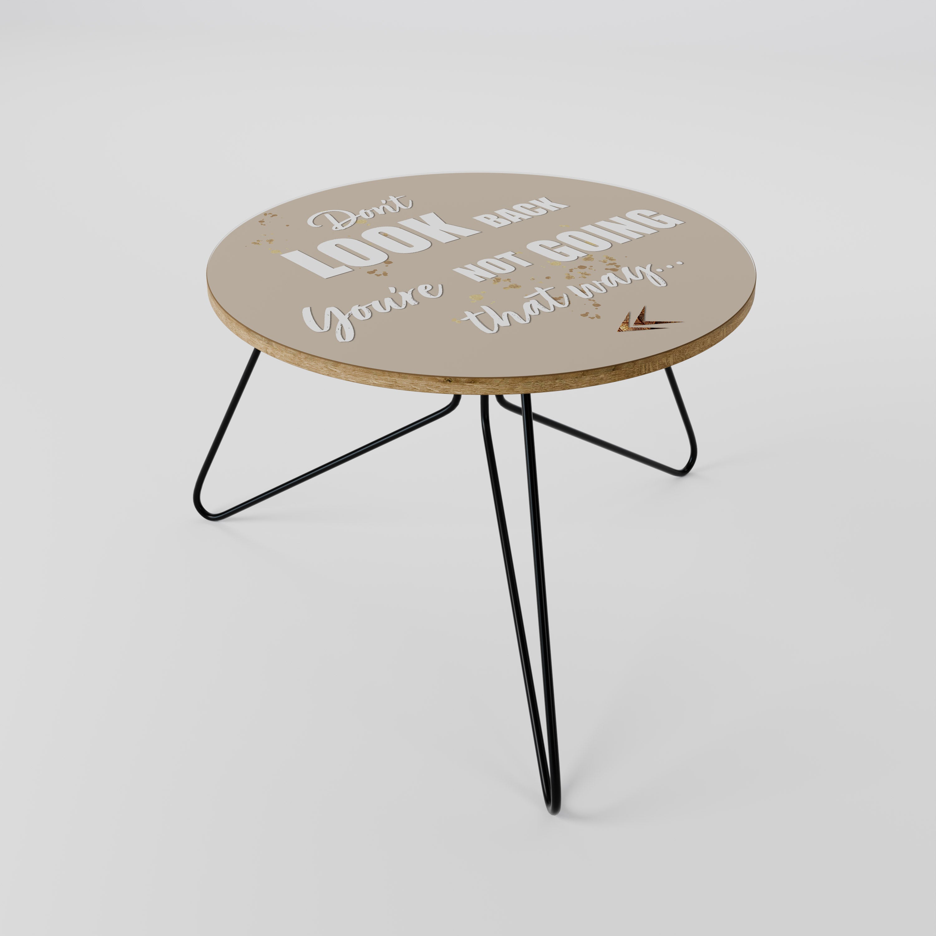 MOVE FORWARD BRAVELY Coffee Table 60