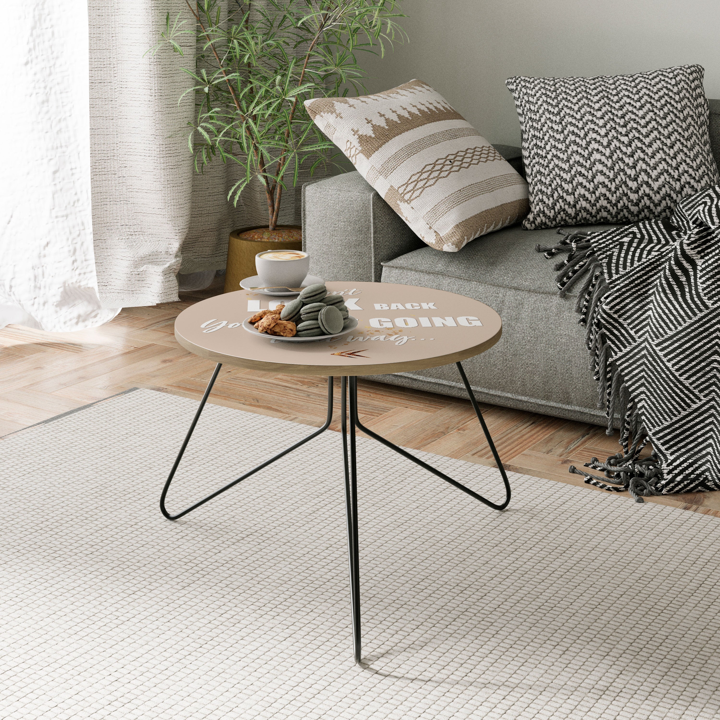 MOVE FORWARD BRAVELY Coffee Table 60