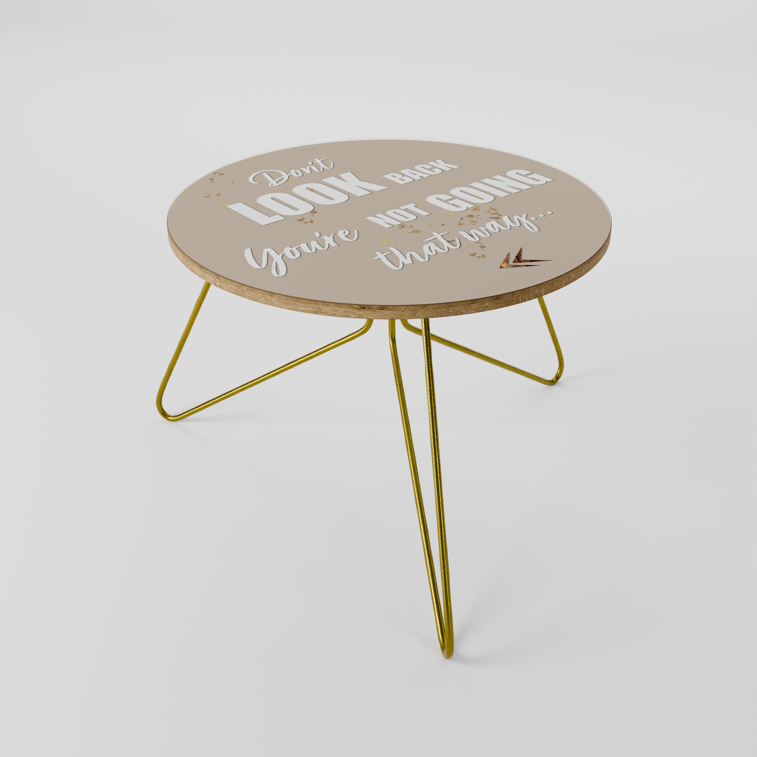 MOVE FORWARD BRAVELY Coffee Table 60