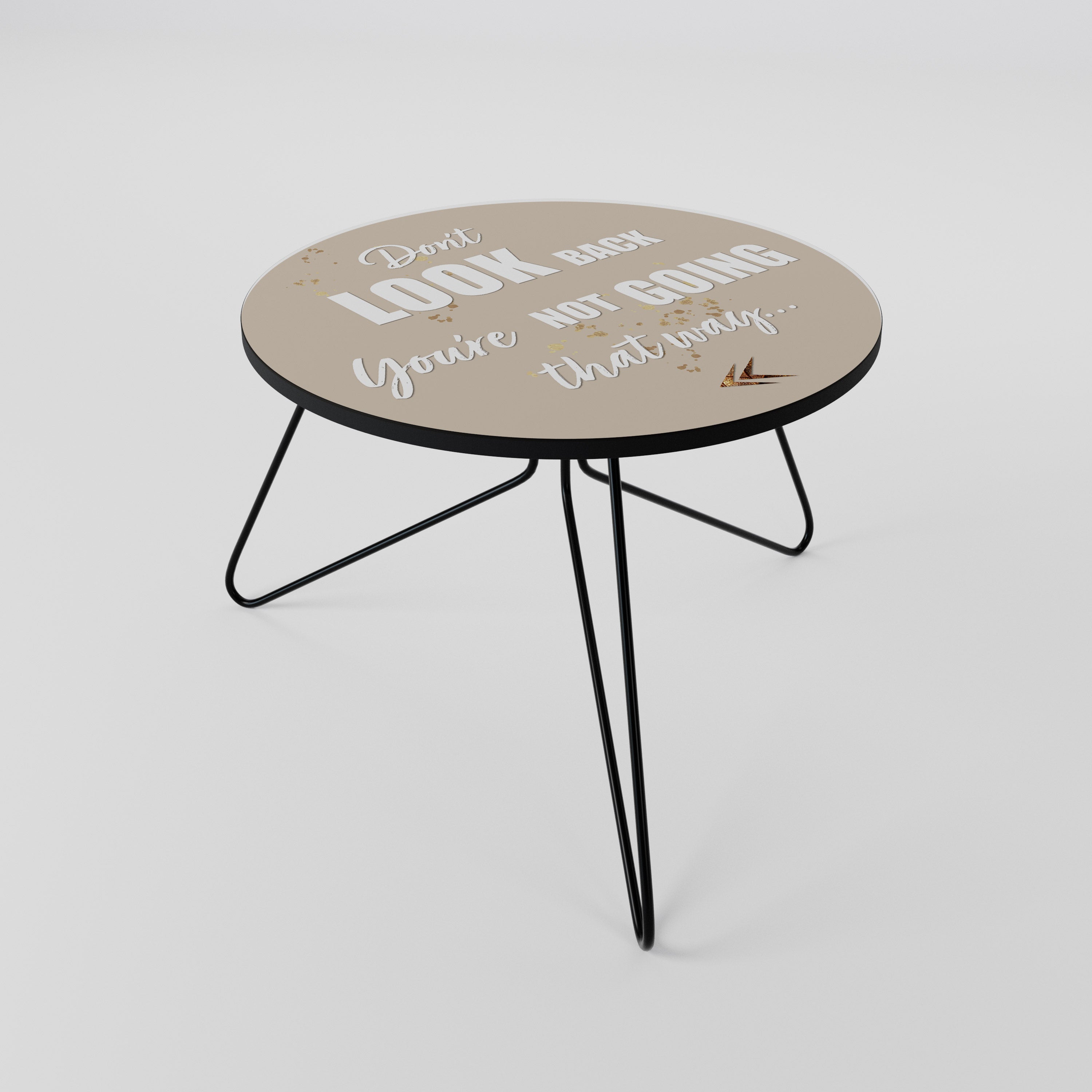 MOVE FORWARD BRAVELY Coffee Table 60