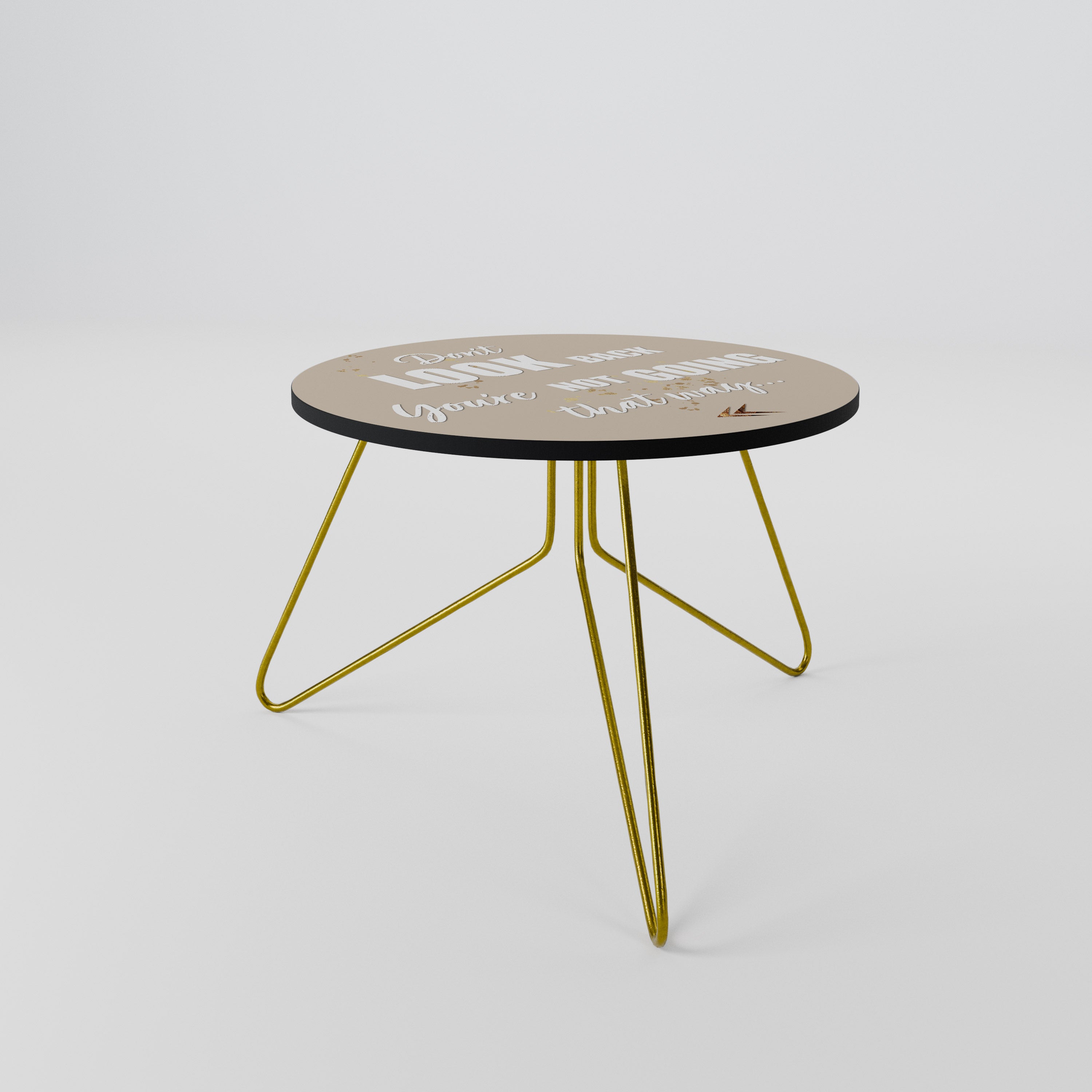 MOVE FORWARD BRAVELY Coffee Table 60