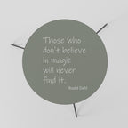 MAGIC OF BELIEF Mesa de Centro Ø60