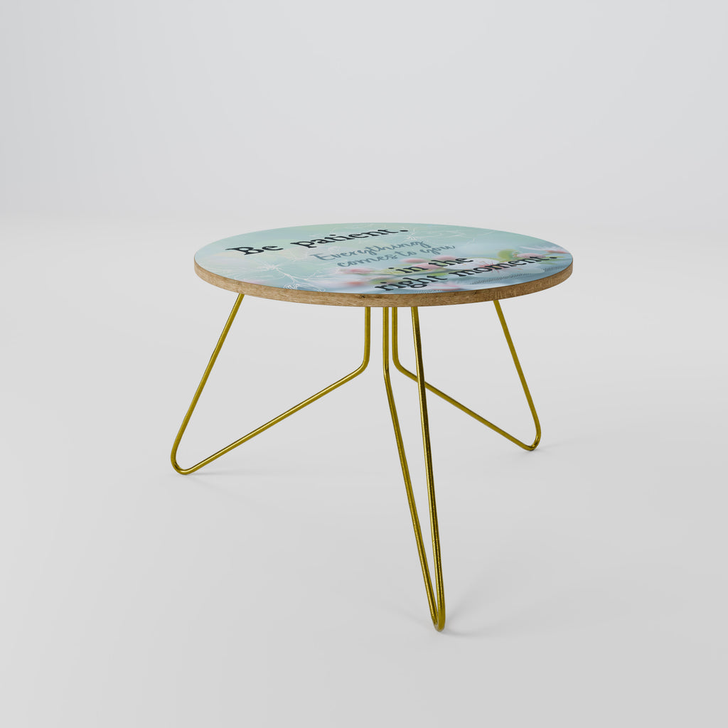 PATIENCE IN BLOOM Coffee Table 60
