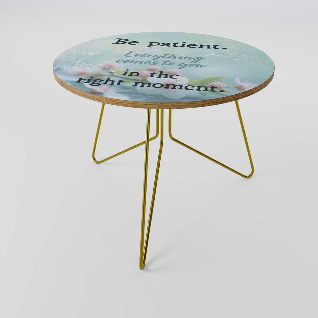 PATIENCE IN BLOOM Coffee Table