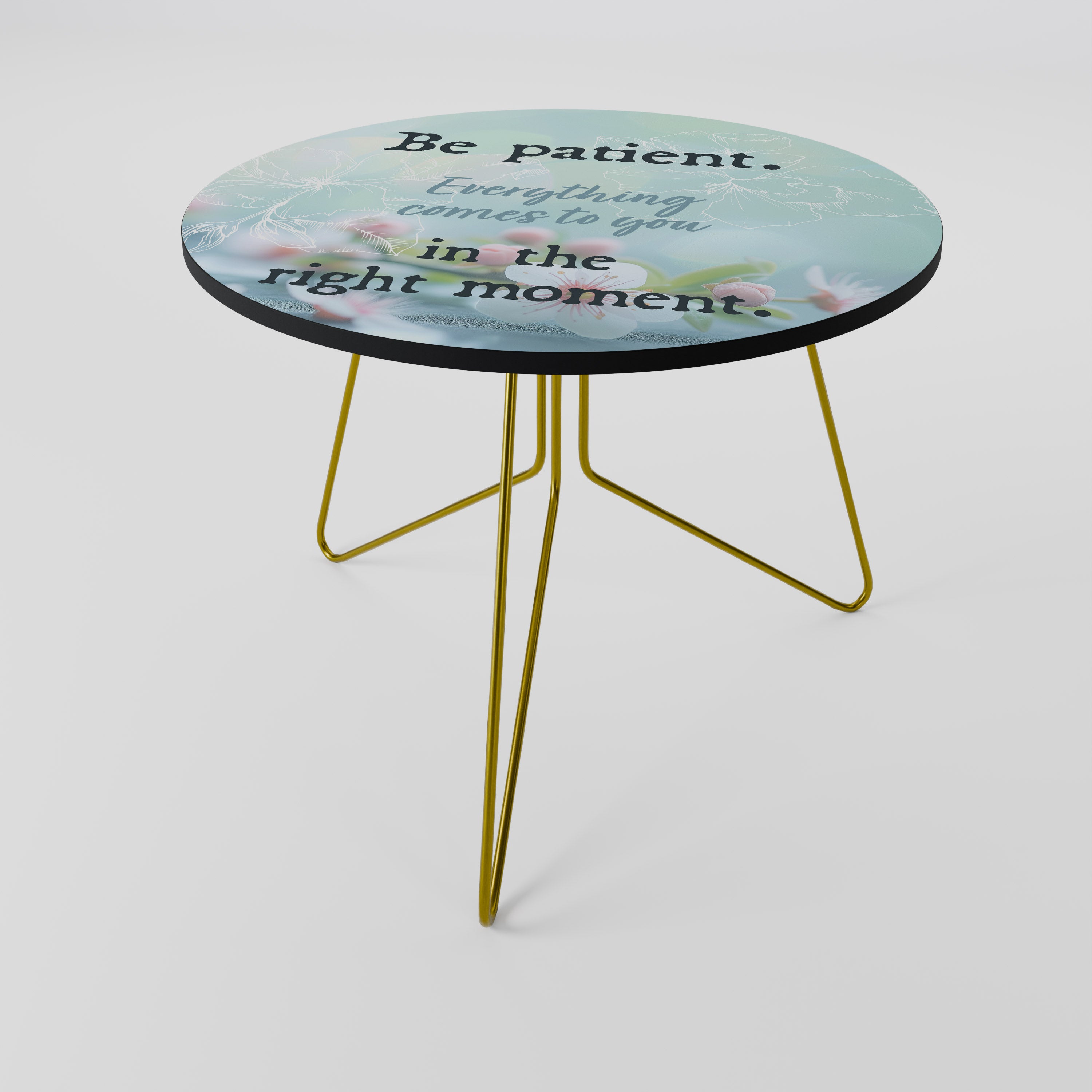 PATIENCE IN BLOOM Mesa de centro