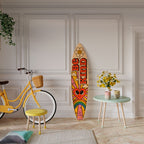 BE KIND Panel decorativo de tabla de surf