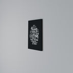 DO SOMETHING TODAY Cuadro en lienzo vertical