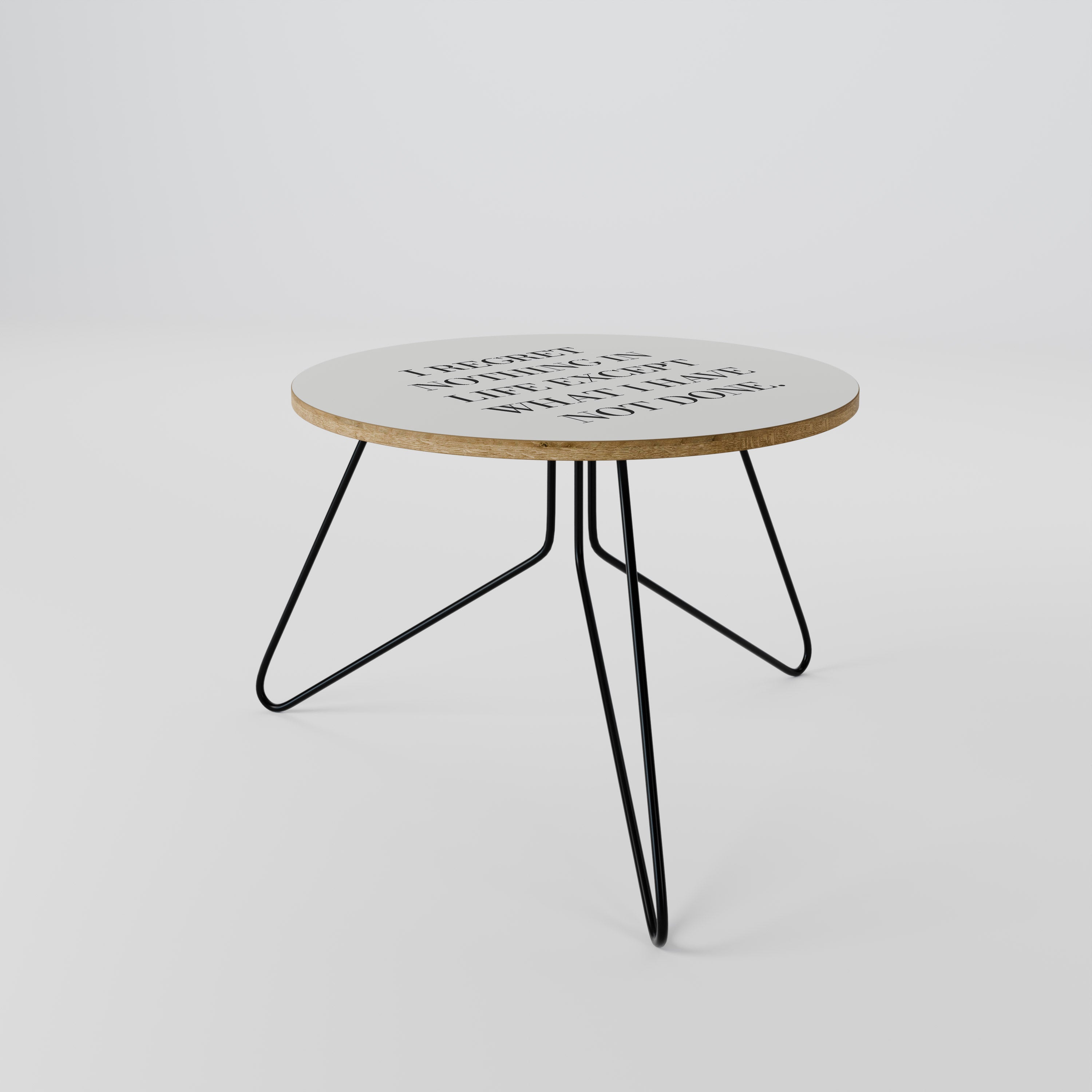 REGRET NOTHING Coffee Table 60