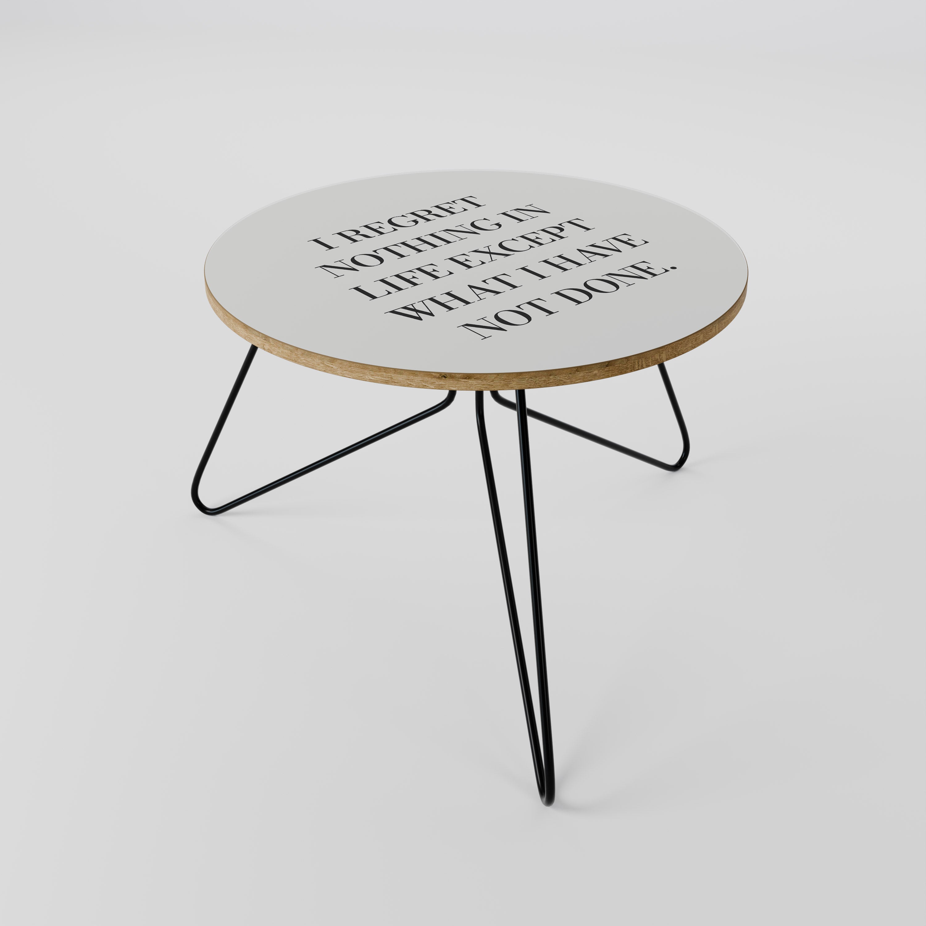 REGRET NOTHING Coffee Table 60