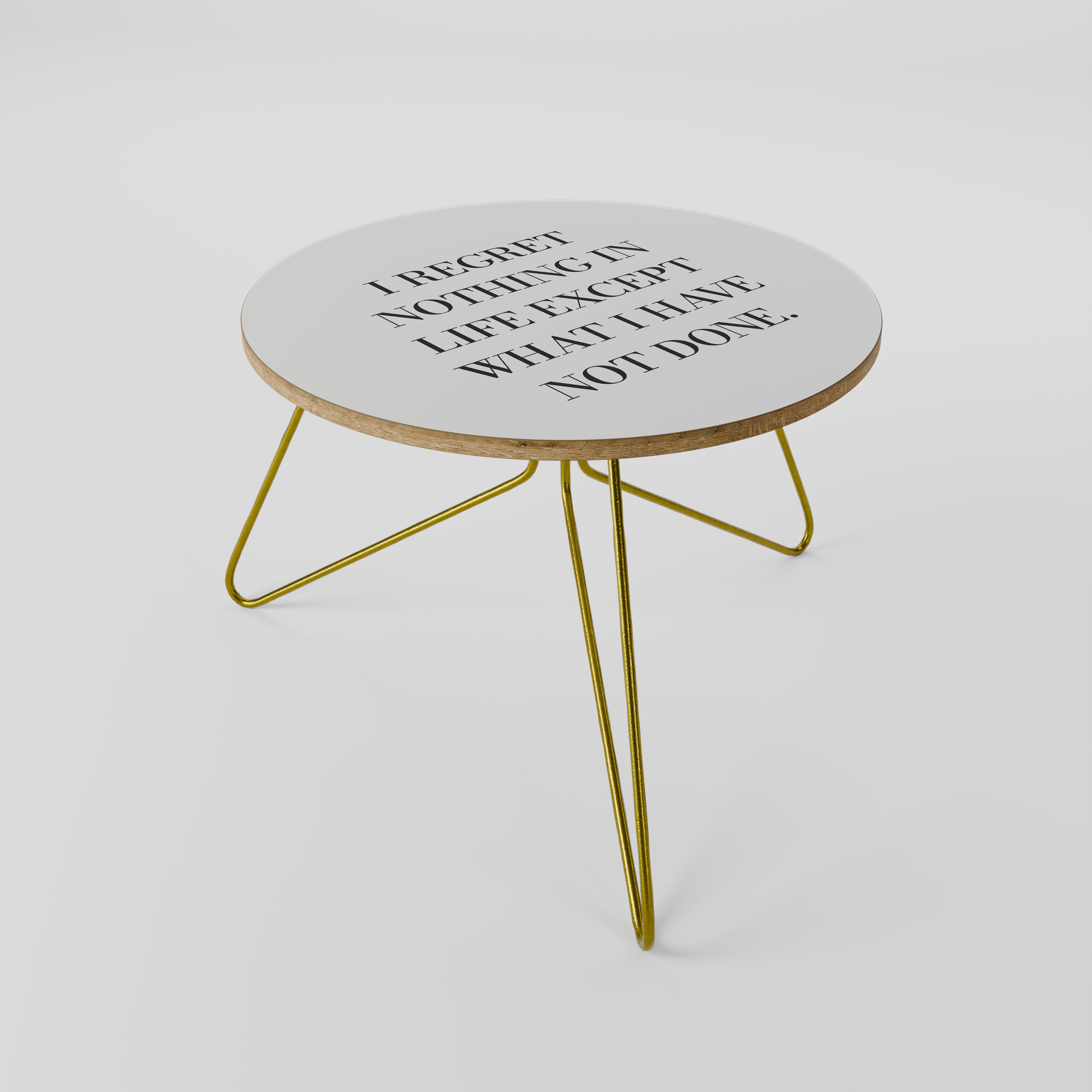 REGRET NOTHING Coffee Table 60