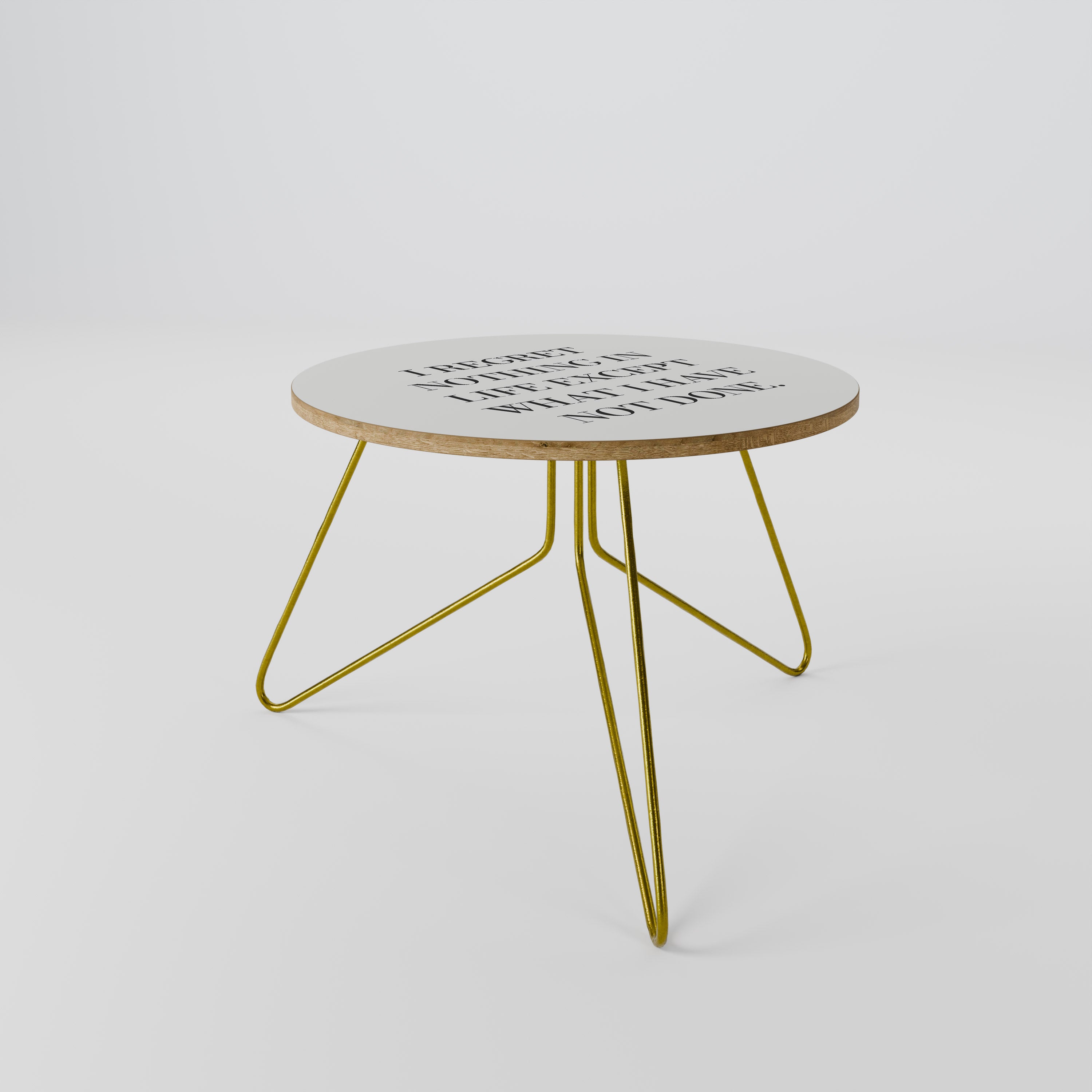REGRET NOTHING Coffee Table 60