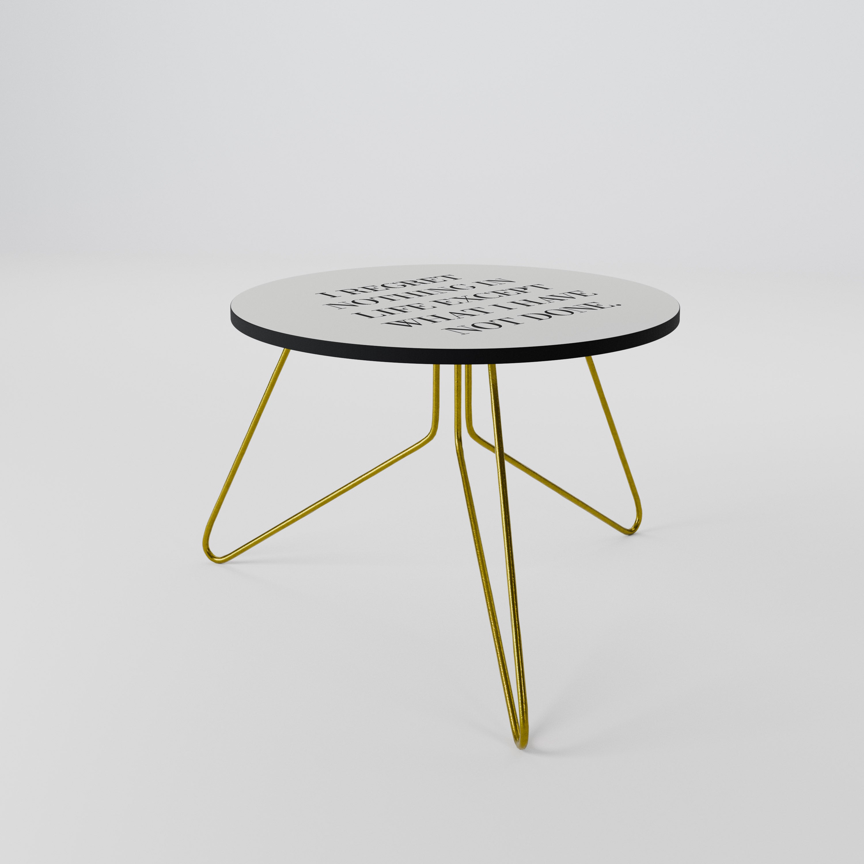 REGRET NOTHING Coffee Table 60