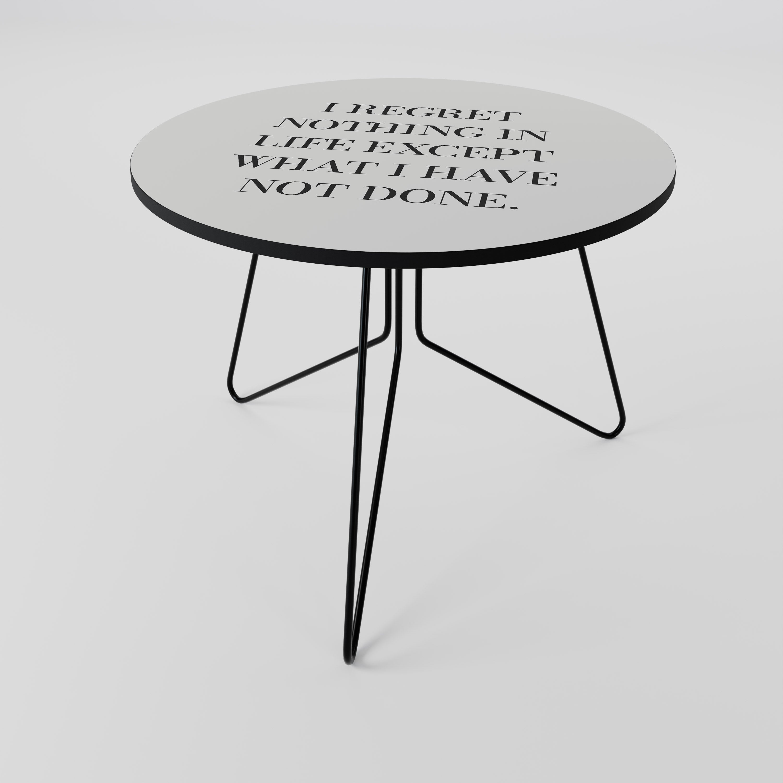 Mesa de centro 69 de REGRET NOTHING