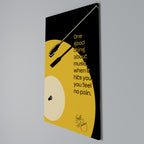 MUSIC - NO PAIN Vertical Canvas Print