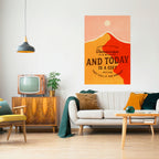 TODAY IS A GIFT Peel and Stick Vertical Poster