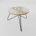 LOVE IN FORM Mesa de Centro Ø60