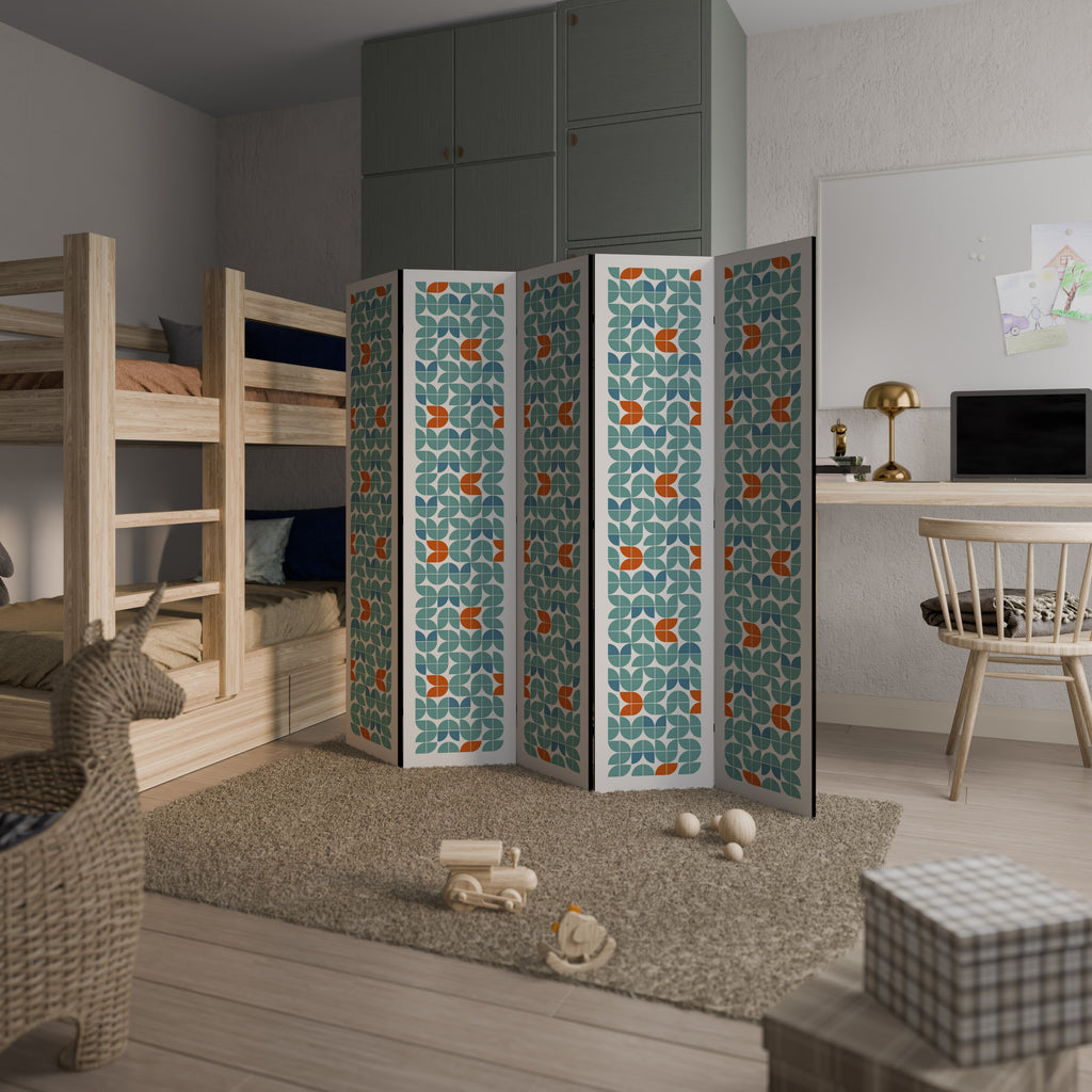 BE THE CHANGE Decorative 5-Panel Room Divider