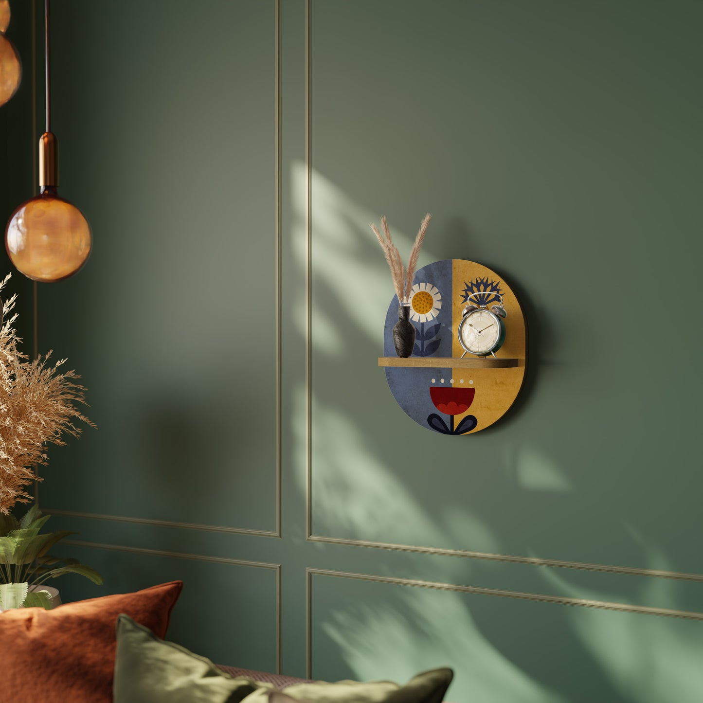 SCANDIC FLORET Art Shelf